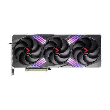 Видеокарта PNY GeForce RTX 4080 SUPER VERTO EIPC-X RGB OC, 16 ГБ, черный