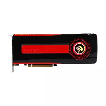 Видеокарта PowerColor Radeon R9 280X, 3 Гб, AXR9 280X 3GBD5-2DHE/OC, черный/красный