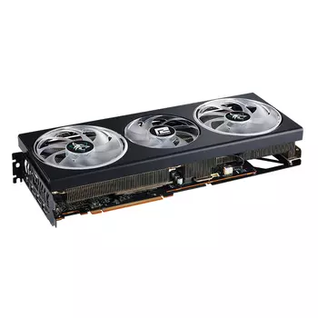 Видеокарта PowerColor AMD Radeon RX 7700 XT Hellhound, 12Гб, RX7700XT 12G-L/OC, черный
