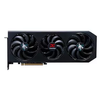Видеокарта Powercolor Radeon RX 9070 Hellhound, 16 Гб, черный
