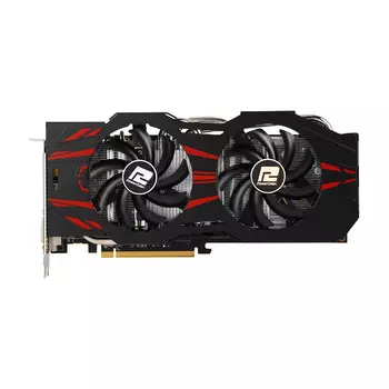 Видеокарта PowerColor TurboDuo Radeon R9 280, 3 Гб, AXR9 280 3GBD5-T2DHV2E/OC, черный/красный