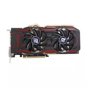 Видеокарта PowerColor TurboDuo Radeon R9 280, 3 Гб, AXR9 280 3GBD5-T2DHE/OC, черный/красный