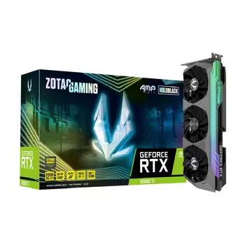 Видеокарта ZOTAC GeForce RTX 3080 Ti AMP Holo, 12 ГБ, серый