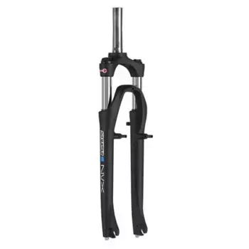 Вилка SR Suntour SF15 NVX P COIL 180 mm 1-1/8 9x100 mm 46 Offset MTB, серебряный