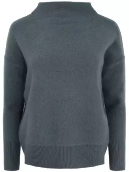 Vince mock-neck cashmere jumper, синий