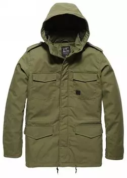 Куртка Vintage Industries Darren Parka, оливковая