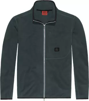 Куртка Vintage Industries Rock Fleece, зеленая