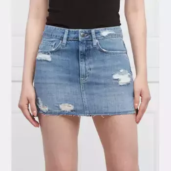 Винтажная джинсовая юбка Superdry, синий