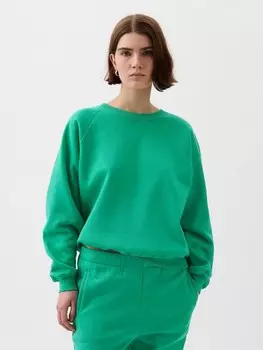 Винтажная мягкая толстовка Gap, зеленый