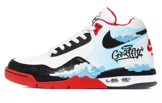 Винтажные баскетбольные кроссовки Nike Flight Legacy унисекс, Red