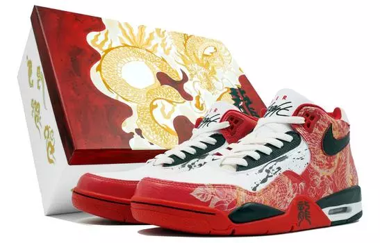 Винтажные баскетбольные кроссовки Nike Flight Legacy унисекс, White