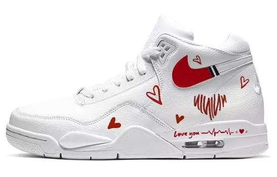 Винтажные баскетбольные кроссовки Nike Flight Legacy унисекс, White