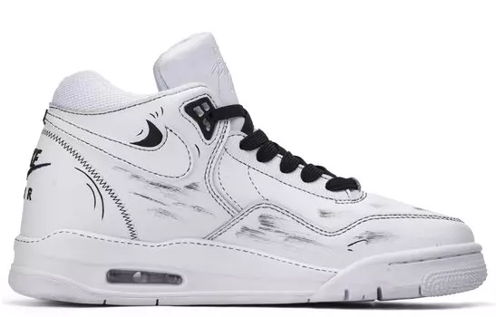 Винтажные баскетбольные кроссовки Nike Flight Legacy унисекс, Ivory