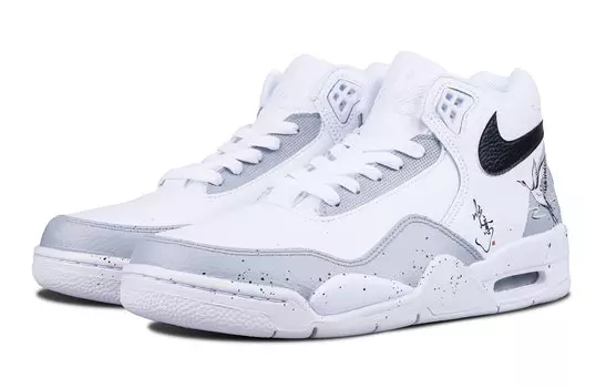 Винтажные баскетбольные кроссовки Nike Flight Legacy унисекс, White