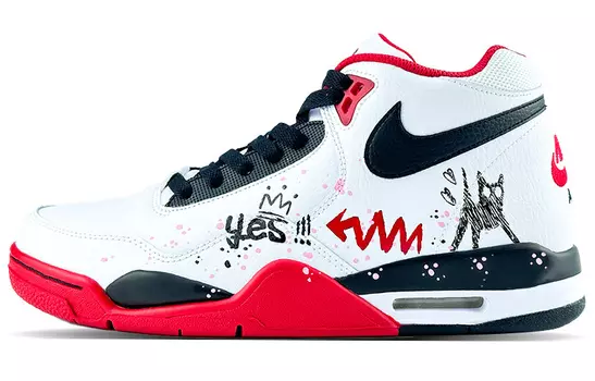 Винтажные баскетбольные кроссовки Nike Flight Legacy унисекс, Red