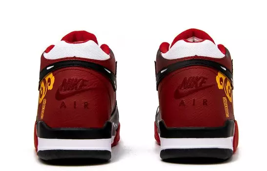 Винтажные баскетбольные кроссовки Nike Flight Legacy унисекс, Dark Red