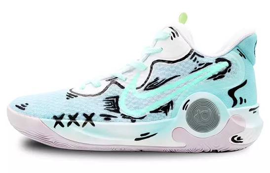 Винтажные баскетбольные кроссовки Nike KD Trey 5 IX унисекс, Turquoise