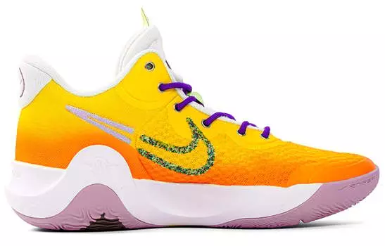 Винтажные баскетбольные кроссовки Nike KD Trey 5 IX унисекс, Yellow