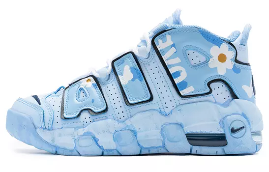 Винтажные женские баскетбольные кроссовки Nike Air More Uptempo