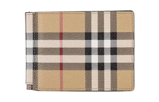 Винтажный клетчатый двустворчатый картхолдер Burberry