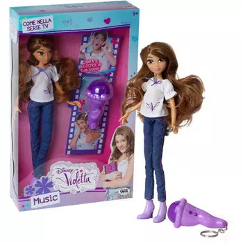 Виолетта, кукла с микрофоном. Violetta
