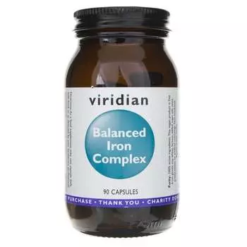 Viridian, Комплекс железа, 90 капсул