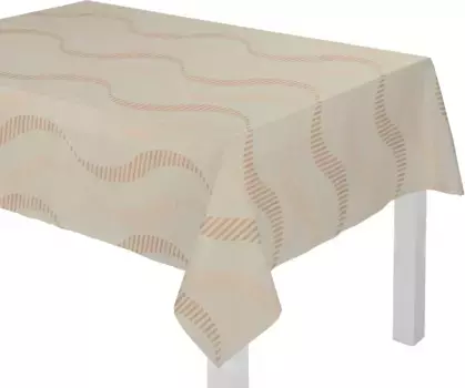 Вирт скатерть "LUPARA" Wirth 130х160 см, бежевый
