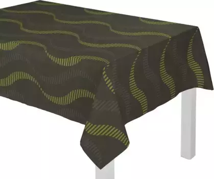 Вирт скатерть "LUPARA" Wirth 130х160 см, зеленый