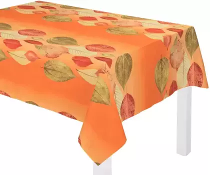 Вирт скатерть "МАРЕК" Wirth 130х190 см, цвет terrakotta