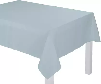 Вирт скатерть "НЬЮБЕРИ" Wirth 120х120 см, светло-синий