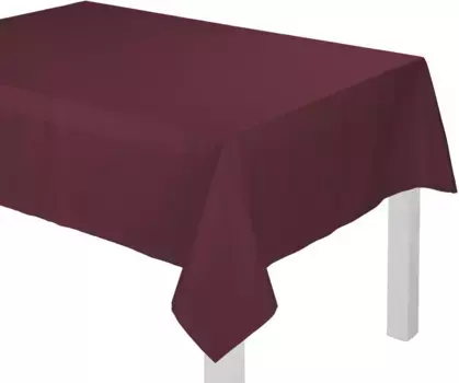 Вирт скатерть "НЬЮБЕРИ" Wirth 130х220 см, цвет aubergine