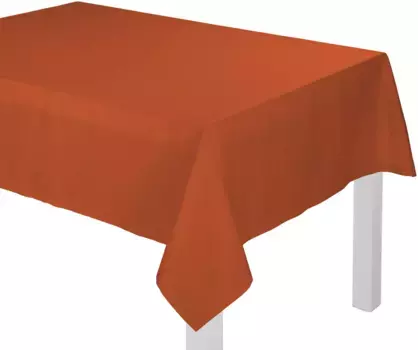 Вирт скатерть "НЬЮБЕРИ" Wirth 150х200 см, цвет terrakotta