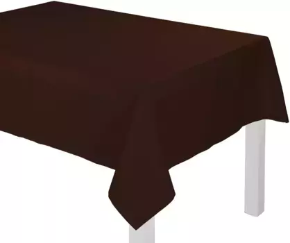 Вирт скатерть "НЬЮБЕРИ" Wirth 80х80 см, коричневый