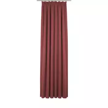 Виртовая штора «Uni Collection», (1 шт.), на заказ Wirth, красный