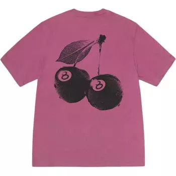 Вишневый тройник Stussy, цвет Berry