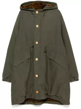 Visvim пальто Wealdan, зеленый