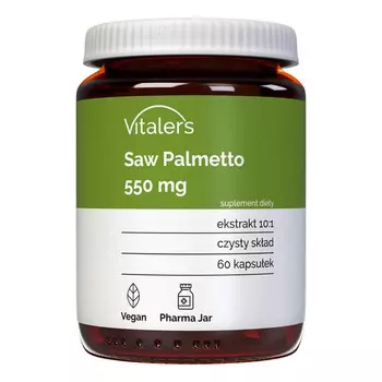 Vitaler's Saw Palmetto 550 мг - Биологически активная добавка, 60 капсул