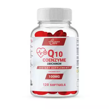 Vitalmax Коэнзим Q10 100 мг, коэнзим убихинон, 120 капсул. Inna marka