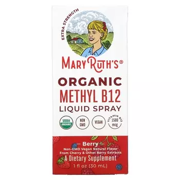 Витамин B12 метил MaryRuth's Berry, 30 мл