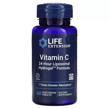 Витамин C Life Extension, 60 вегетарианских таблеток