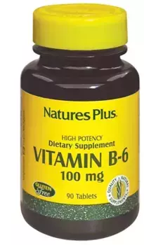 Витамин В6 Пиридокс 100 Natures Plus
