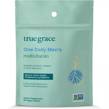 Витаминно-минеральный комплекс True Grace One Daily Men’s Multivitamin Fermented Minerals, 90 шт.