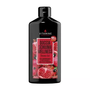 Витаминный гель для душа Wellness L'erboristica, 400 мл