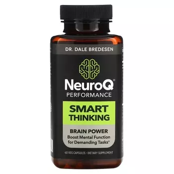 Витамины для памяти LifeSeasons NeuroQ Performance интеллектуальное мышление, 60 капсул