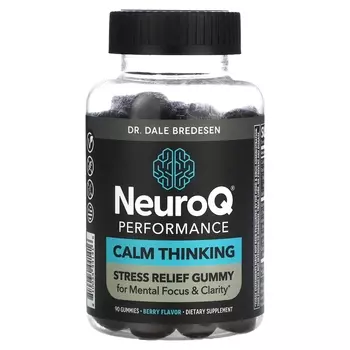 Витамины LifeSeasons NeuroQ Performance успокаивающее мышление ягоды, 90 конфет