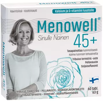 Витамины Myllrin Menowell 45+ для женщин, 60 таблеток