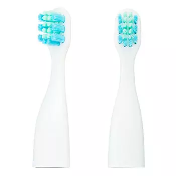 Vitammy Tooth Friends белые звуковые насадки для зубных щеток, 2 шт./1 упаковка
