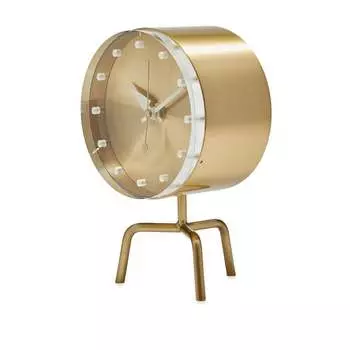 Vitra Часы-штатив George Nelson, золотой