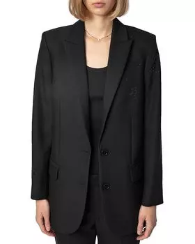 Viva Strass Star Блейзер Zadig & Voltaire, черный
