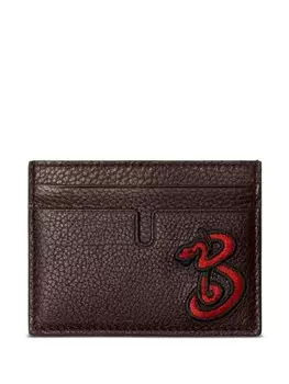 Визитница Burberry B Snake, коричневый